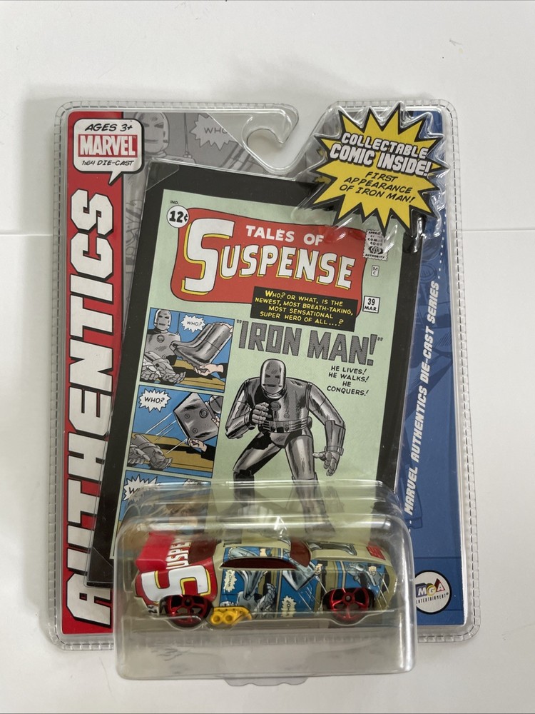 MGA Entertainment Marvel Authentics Die-Cast Series IRON MAN Tales of Suspense