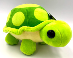 Adopt Me Green Turtle 8.5 Inch Long Plush Toy Collectible NWT Uplift Games