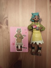 POP MART x Peach Riot Rush Hour series figure – barista Frankie (no box)