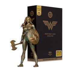 4x McFarlane DC: Power Girl, Ice, Black Canary & GOLD Wonder Woman *BOX NOT MINT