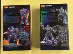 BLOKEES TRANSFORMERS CLASSIC CLASS OPTIMUS PRIME & MEGATRON 2007 Movie 2 Figures