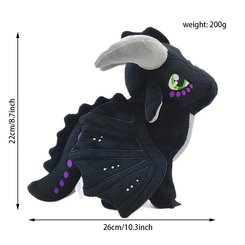 Wings of Fire Plush Toys Dragon Soft Stuffed Animal Doll Cute Gift for Kids