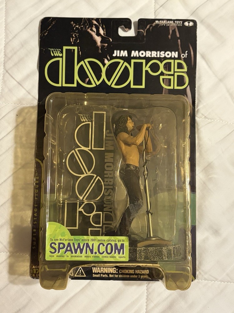 2001 McFarlane Toys Jim Morrison The Doors Spawn Action Figure ~ Sealed