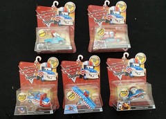 Disney Pixar Cars Toons: SET of 5 Megasize Deluxe from Mater the Greater Film