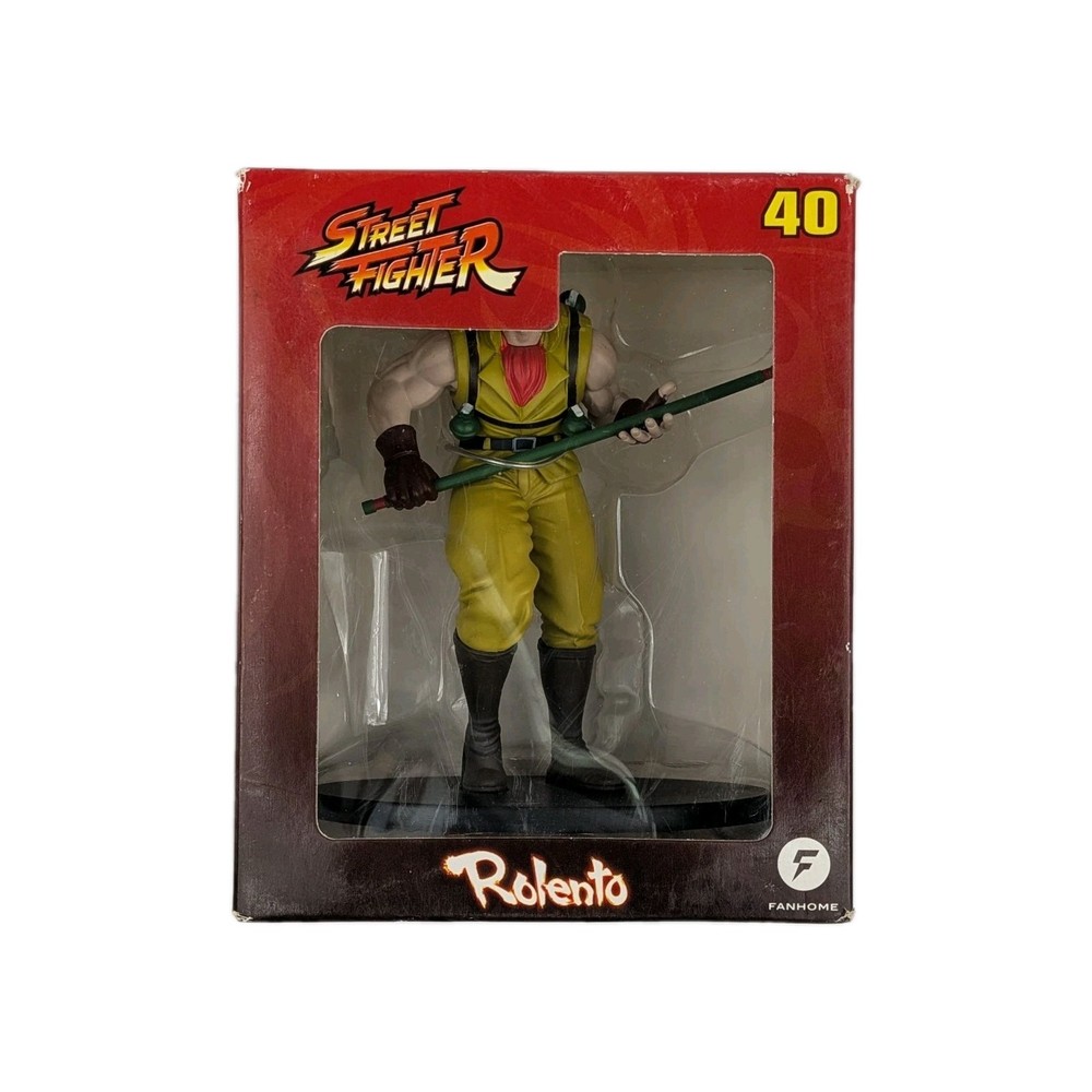 Fanhome Street Fighter Rolento Figure #40 Capcom Sealed New 99