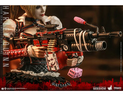 Hot Toys VGM41 Arkham Knight Harley Quinn 1/6 Rifle Weapon Ammo Belt Dice Set