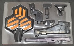 Bandai Mesaiia Vulki Mikhail Blanc Machine VF-25G Renewal VER. Super Parts Used