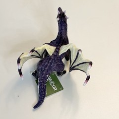 Thunder Dragon Action Figurine, 7.4 Inch Purple Dragon Toys for Boys Girls , …