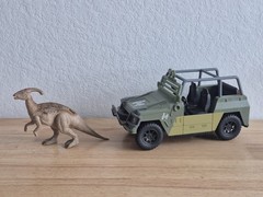 Jurassic World Legacy Collection Ingen Jeep Isla Sorna Capture Set 2022 AMC