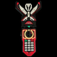 Power Rangers Super Megaforce Deluxe Legendary Morpher SILVER Inside + Key WORKS