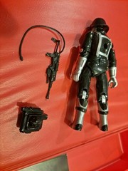 GI Joe Cobra Yellow Toxic Trooper Black Major 1st Run Custom Complete