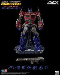 Threezero Optimus Prime Cybertron Mode Transformers Bumblebee DLX Action Figure