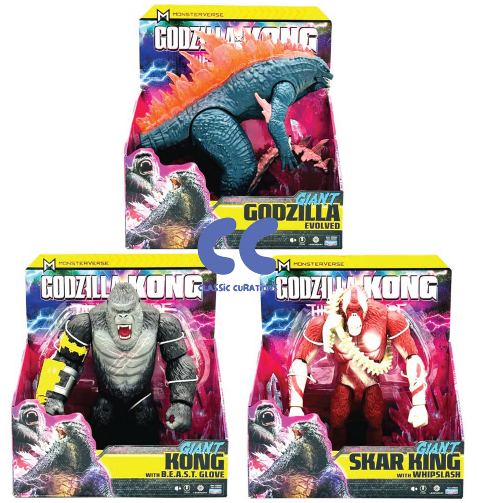 Godzilla x Kong The New Empire 2024 New Giant 11″ Action Figure Toys -You Choose