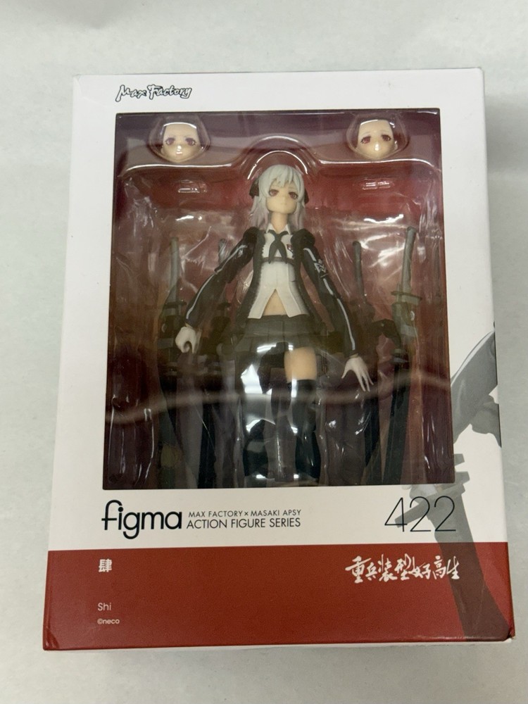 422 Shi Heavily Armed High School Girl Figma Max Factory Japan Action Figure