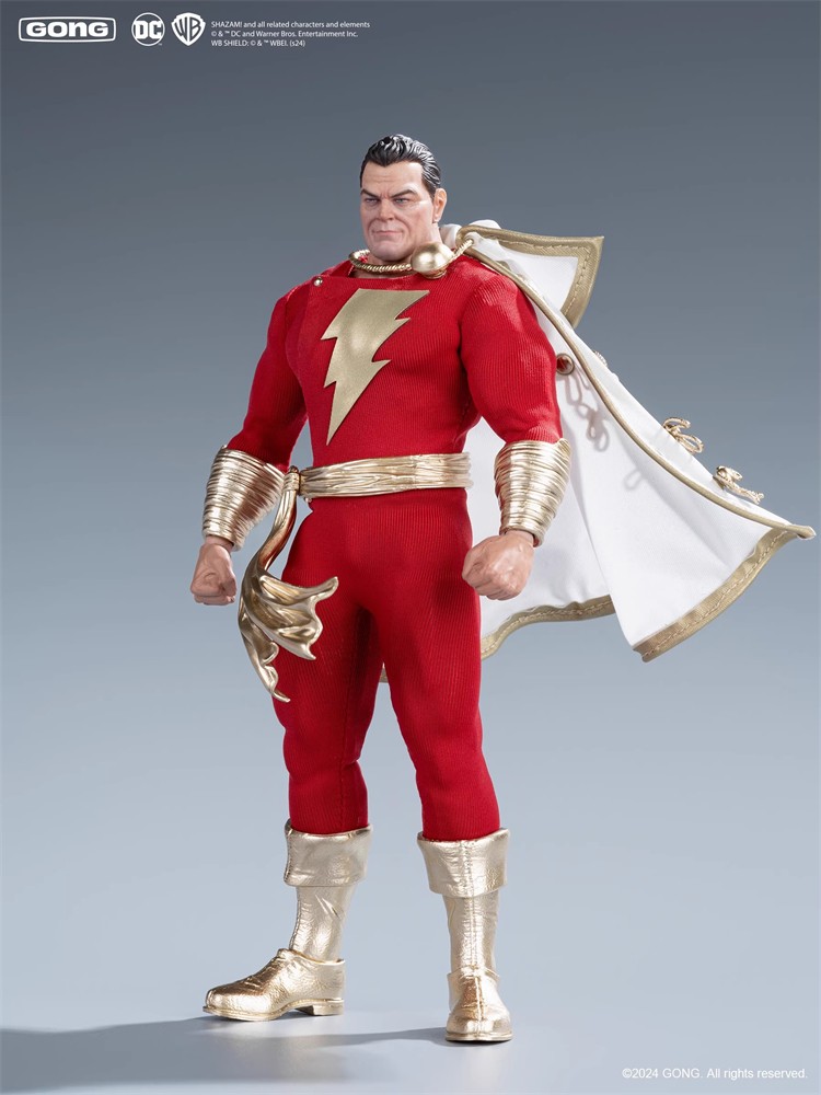New GONG 1/12 Kingdom Come Shazam 6″ Action Figure Model Gifts Regular Version