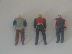 Vintage Kenner 1985 M.A.S.K lot Alex Sector, Matt Trakker & Cliff Dagger