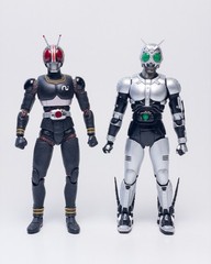 BANDAI S.H.Figuarts Shinkocchou Kamen Rider BLACK and Shadow Moon Set