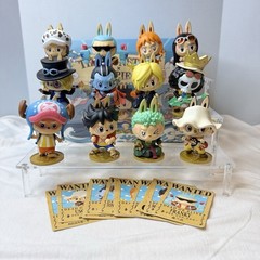 POP MART Labubu The Monsters x One Piece Series – Full Set of 12 W/BOX & Cards