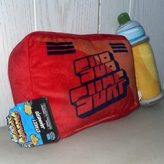 Subway Surfers Street Jammers Spray Can, Boombox Plush Sound Effects/Music Works