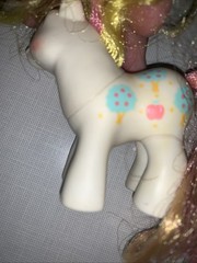 Vintage My Little Pony G1 Baby Sister Apple Delight 1984 Loving Family