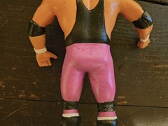 LJN Titan Sports 1987 Brett Hitman Hart WWF WWE WCW NWA AWA ECW Purple Variant