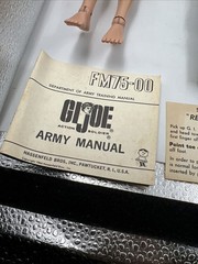 Vintage 1964 GI Joe Action Soldier T.M. 7500 With Box And Unused Decals