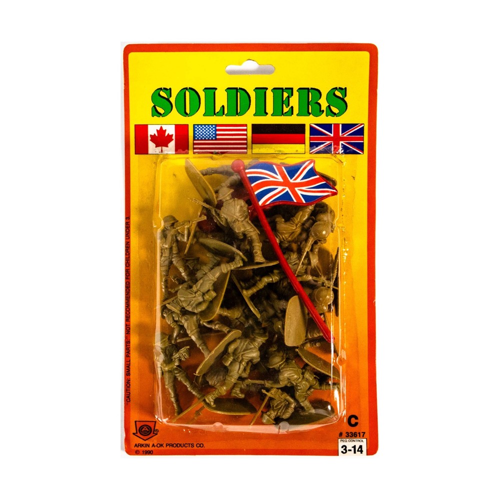 Arkin A-OK Military Figures Soldiers – United Kingdom Pack New