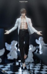 DEATH NOTE 1/6 GT-008UP Yagami Light Action Figure Body Model GAMETOYS