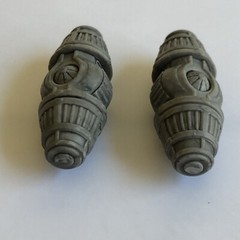 Slave 1 Boba Fett VINTAGE Collection 2020 Star Wars Parts 2 Bombs Seismic Charge