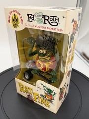 VRHTF RARE ED “BIG DADDY” ROTH RAT-A-TUDE RAT FINK FIGURE ON SKATE BOARD NIB