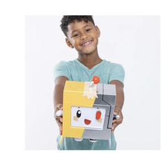 LankyBox Giant Cyborg Boxy Mystery Box 10 Surprise Toys Official Merch Ages 3+