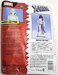 Marvel X-Men Mystique Boxed Action Figure Alternate Head Hands Gun Rifle