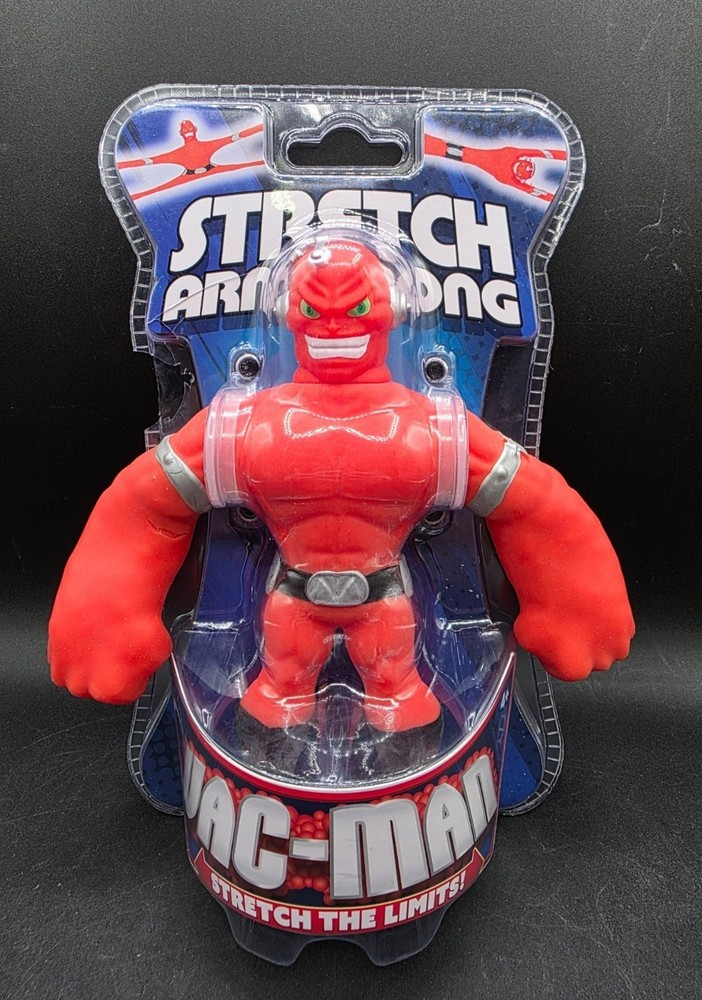 Stretch Armstrong Vac-Man Stretch Action Figure Toy 4+ Years Premium Design Red
