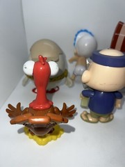 Fgteev Mixed Lot x8 Toys Figures Duddy Bacon Meggz Gurkey Turkey Jenkins Funnel