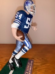 Custom NFL Mcfarlane football Dallas Cowboys HOF Chuck Howley Super Bowl V MVP