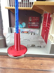 Vtg 1987 Real Ghostbusters Firehouse Kenner Playset Lot w/Original & Repro Parts