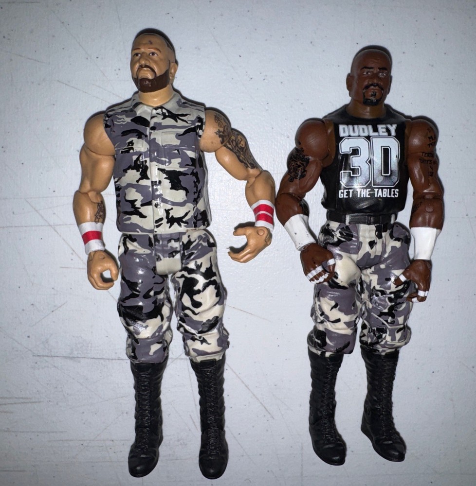WWE Dudley Boyz Battle Pack 41 Figures Mattel Bubba Ray D-Von