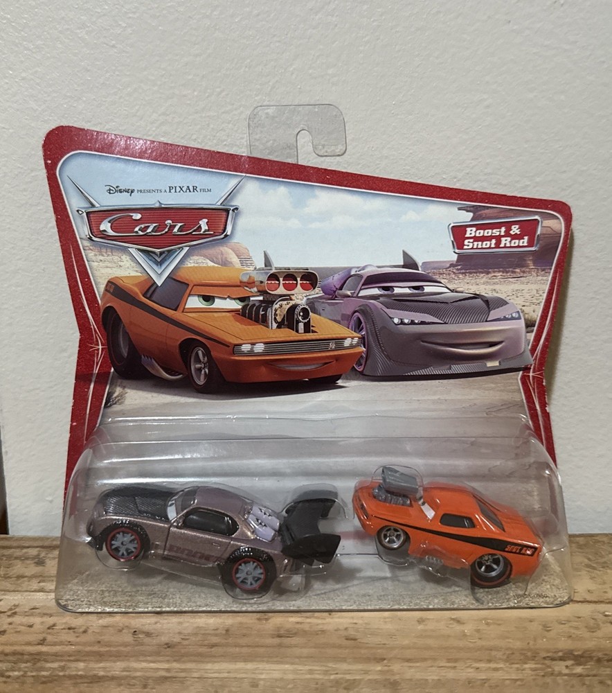 Disney Pixar Cars Desert Series Boost & Snot Rod Mattel