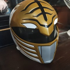 Mighty Morphin Power Rangers Lightning Collection White Ranger Helmet Loose