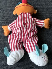 1996 TYCO Talking Sleepy Time Snoring Ernie Plush Doll Bedtime Sesame Street