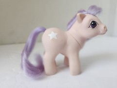 Vintage My Little Pony Ember’s Dream Baby Ember with Star MLP G1 1984