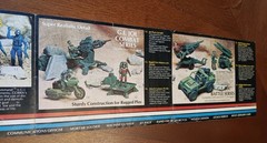 Vintage G.I. Joe yearly toy catalogs 1982-85 books and coloring book. Big lot