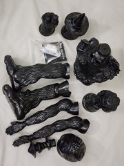 Wonder Goblin Papa Squatch Set Black Softvinyl DIY Kit Assembly Required 13.5″
