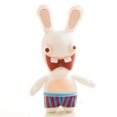 McFarlane 22CM Toys Rabbids Series White Rabbid Plush Figure