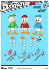 MAY218306: Beast Kingdom DuckTales Huey Dewey & Louie DAH-069 Action Figure Set