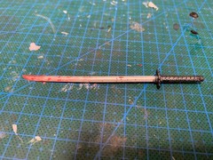 1/12 Custom Samurai sword For 6” Action Figure（No Figure）