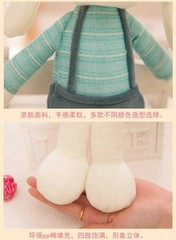 1pc,40CM Colorful Long Ear Rabbit Plush Toy Children’s Christmas Birthday Gift