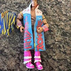 WWE Ultimate Edition Series 15 The Ultimate Warrior Wrestling Figure 1 head