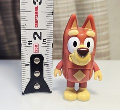 Bluey Family Friend Rusty Red Color Kelpie Dog ToyFigure Articulated Arms