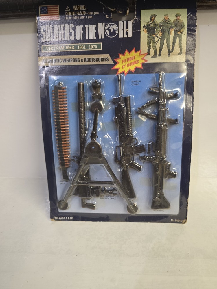 Soldiers of the world Vietnam war weapon set